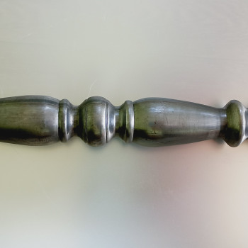 Декоративна стійка кругла вита 1000*38